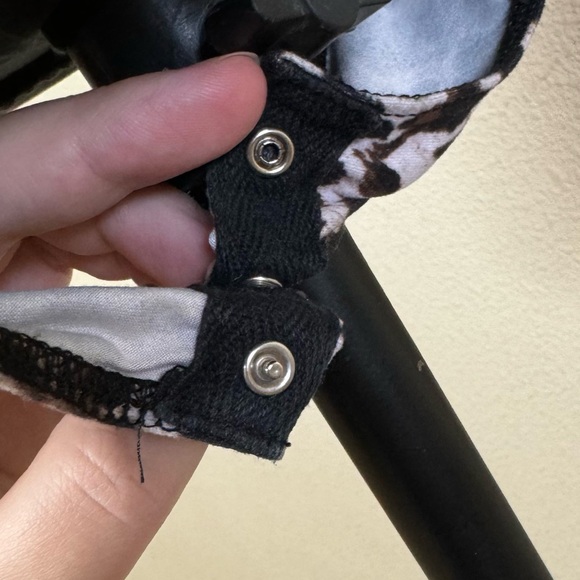 Socialite top women small leopard print spaghetti strap bodysuit brown - Picture 4 of 8